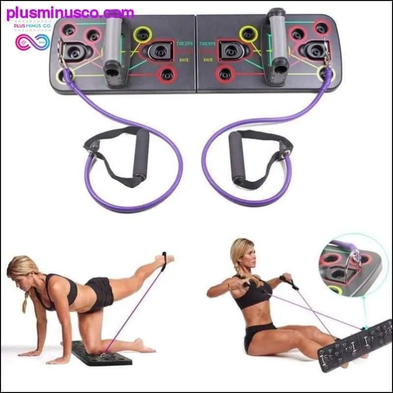 9 in 1 Push Up Board with Multifunction Body Building