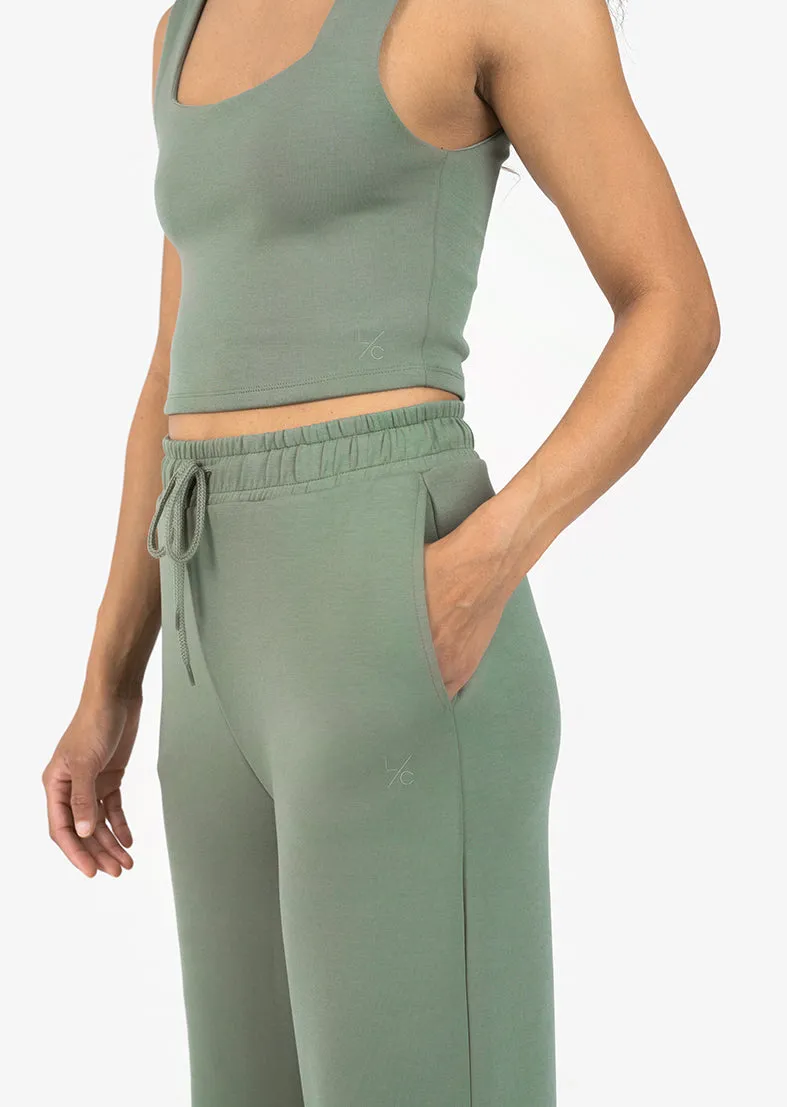 All-Around Lounge Square Tank Khaki