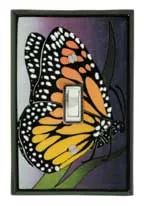 All Fired Up - Single Switchplate - Monarch #CT021