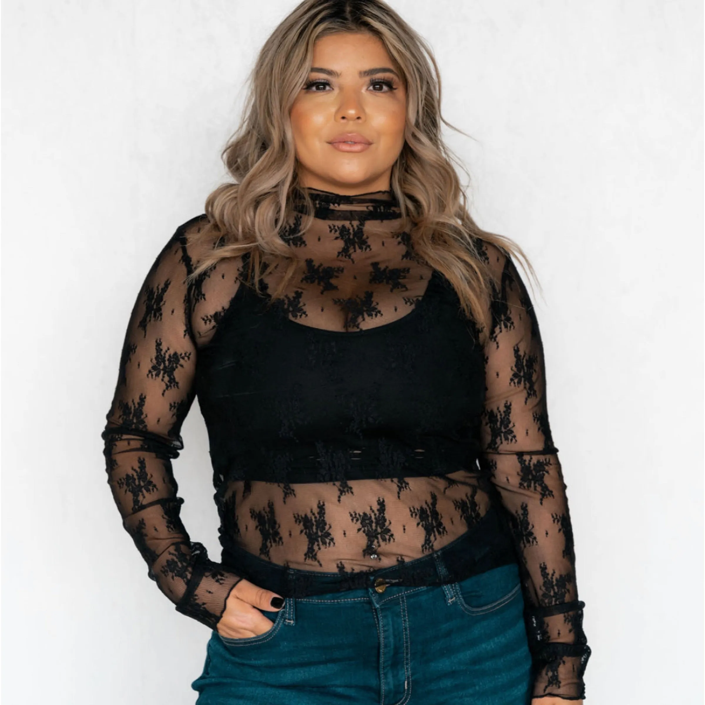 Amaze You Lace Top