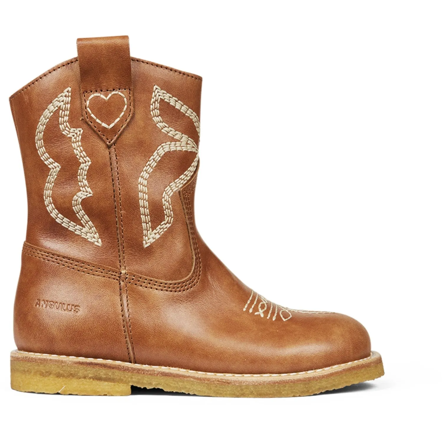 Angulus Tan Cowboy Boot