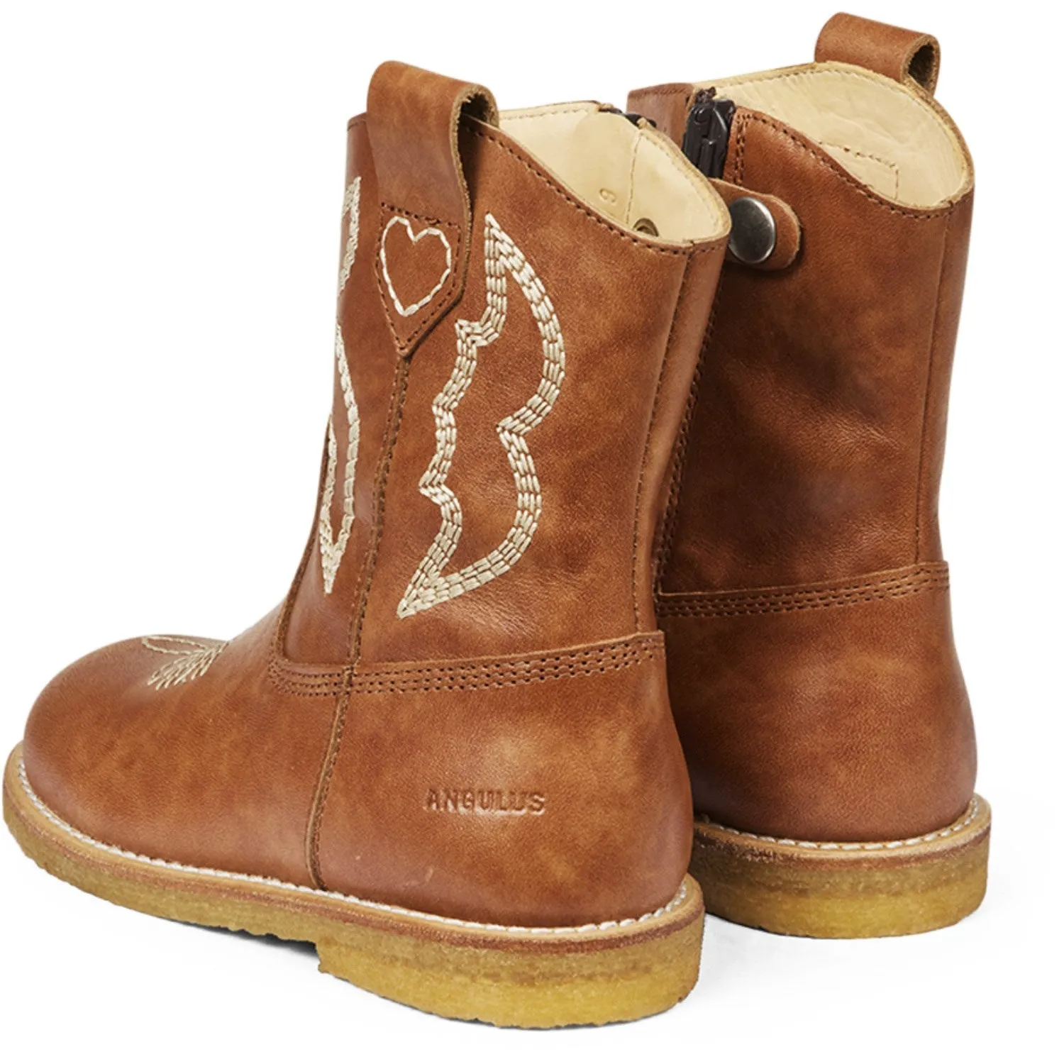 Angulus Tan Cowboy Boot