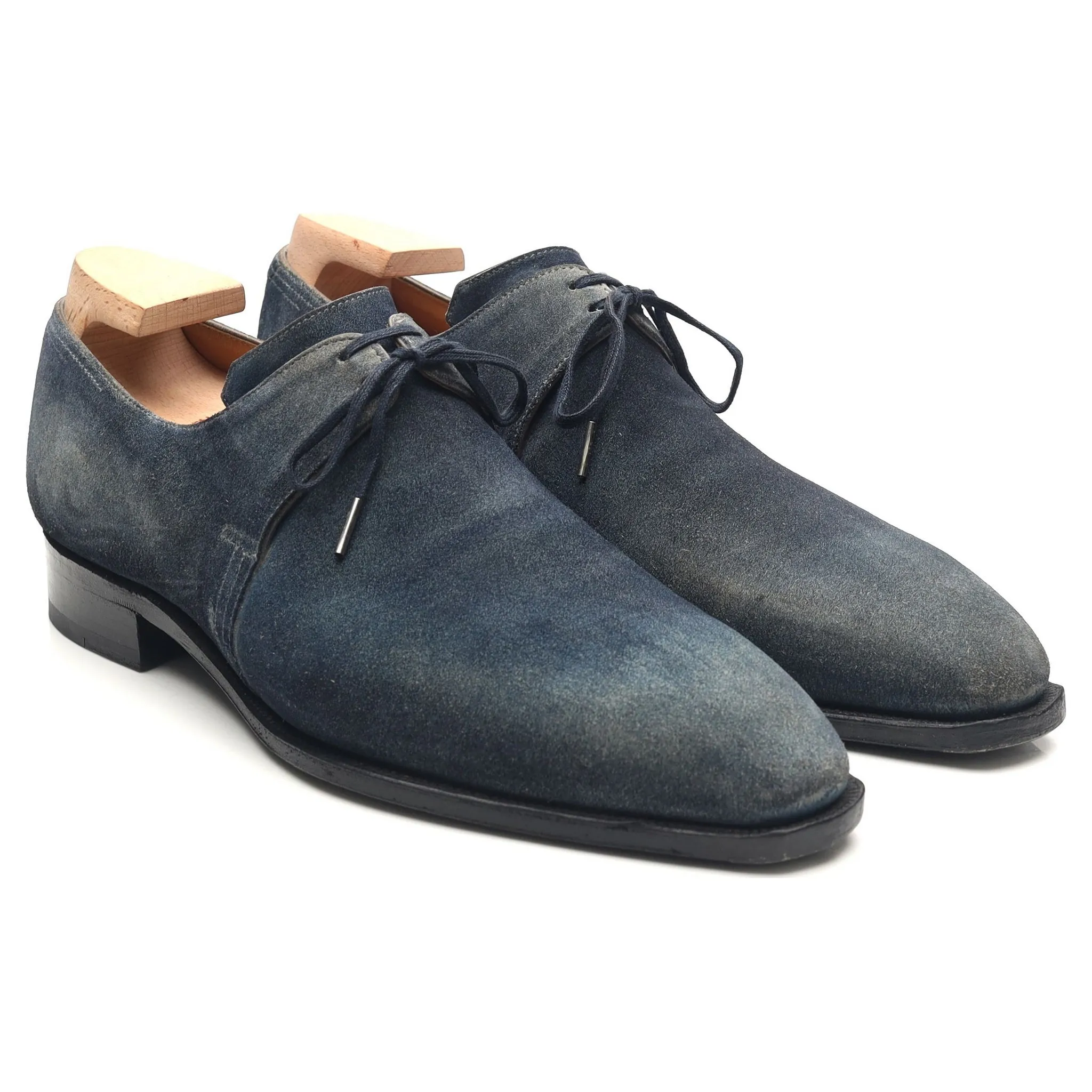 'Arca' Blue Suede Derby UK 6.5 E