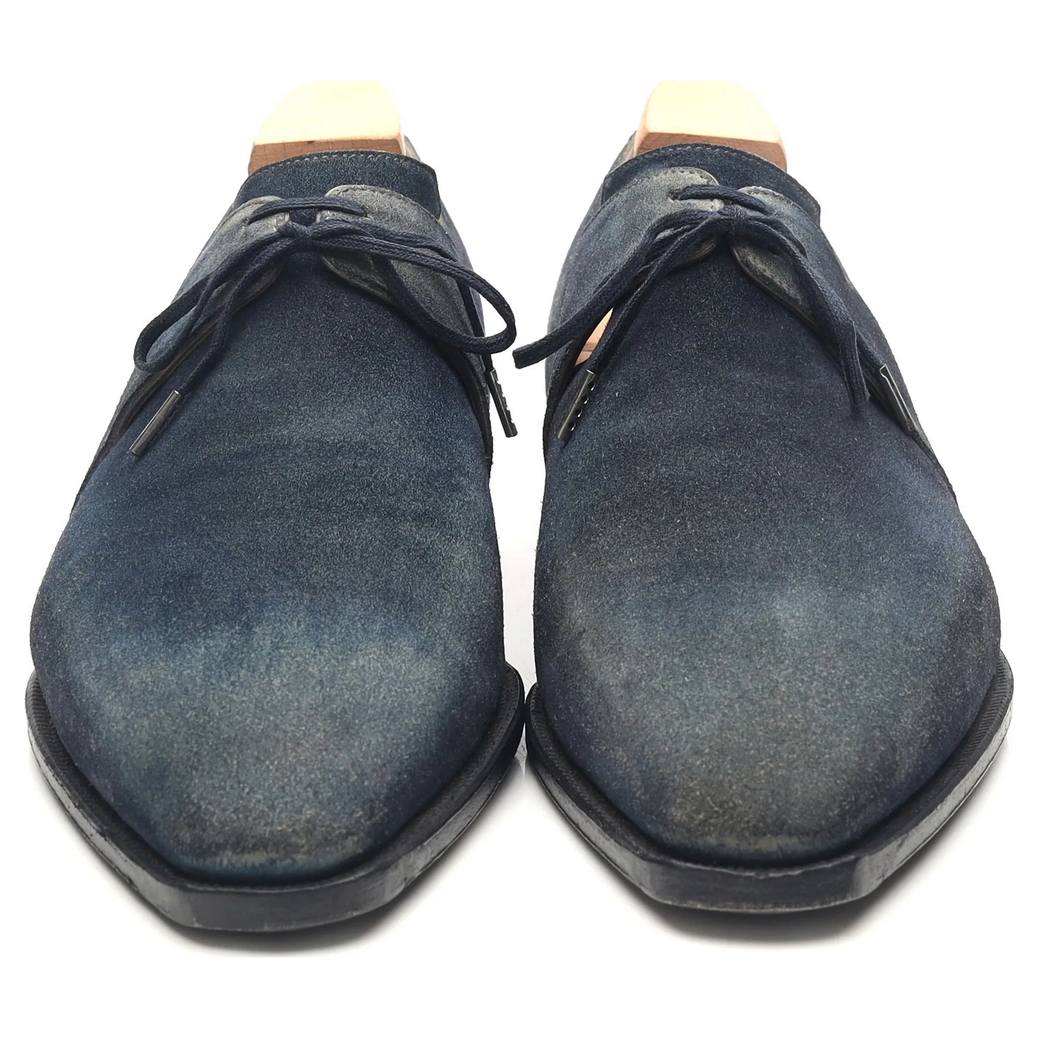 'Arca' Blue Suede Derby UK 6.5 E