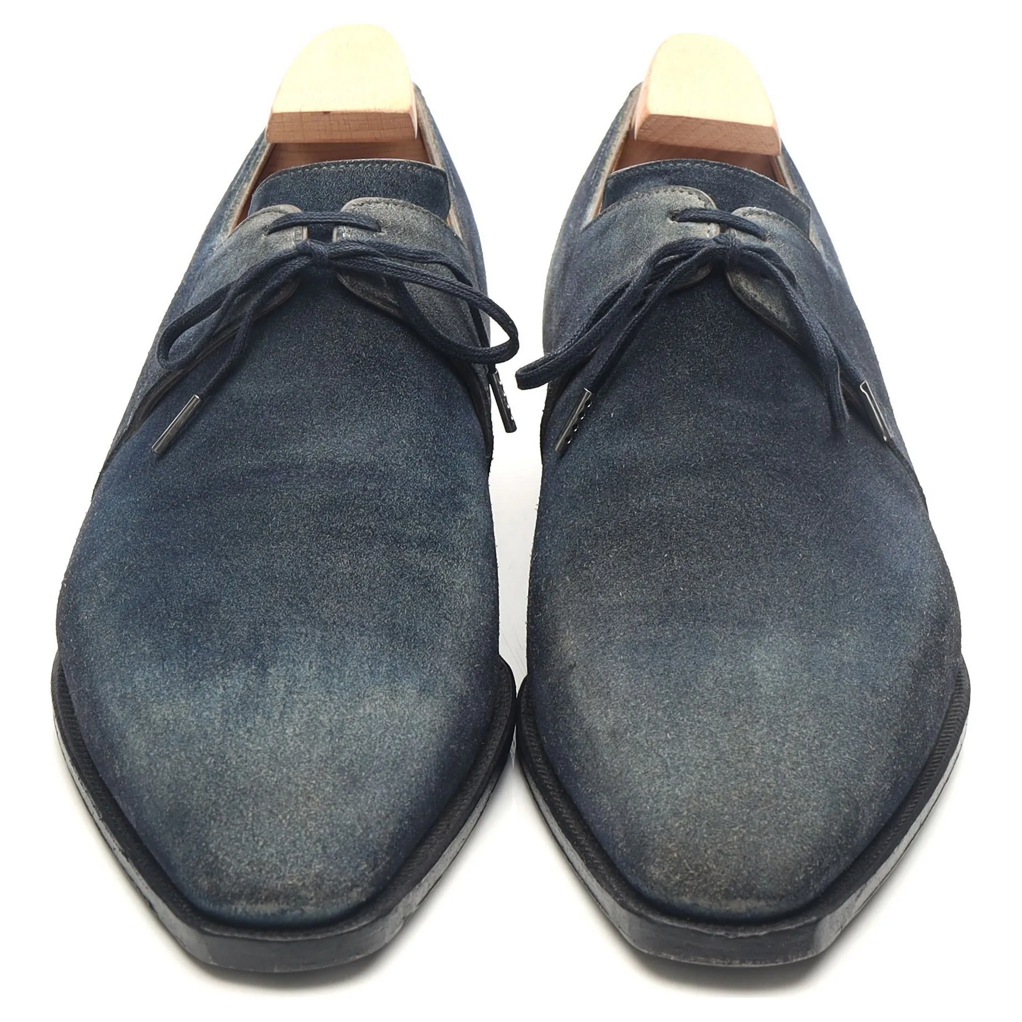 'Arca' Blue Suede Derby UK 6.5 E