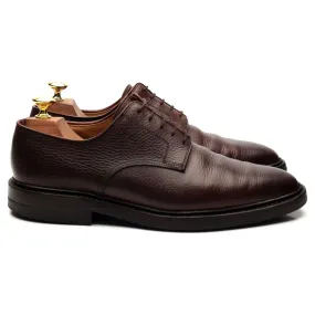 'Ashdown' Dark Brown Leather Derby UK 7.5 E