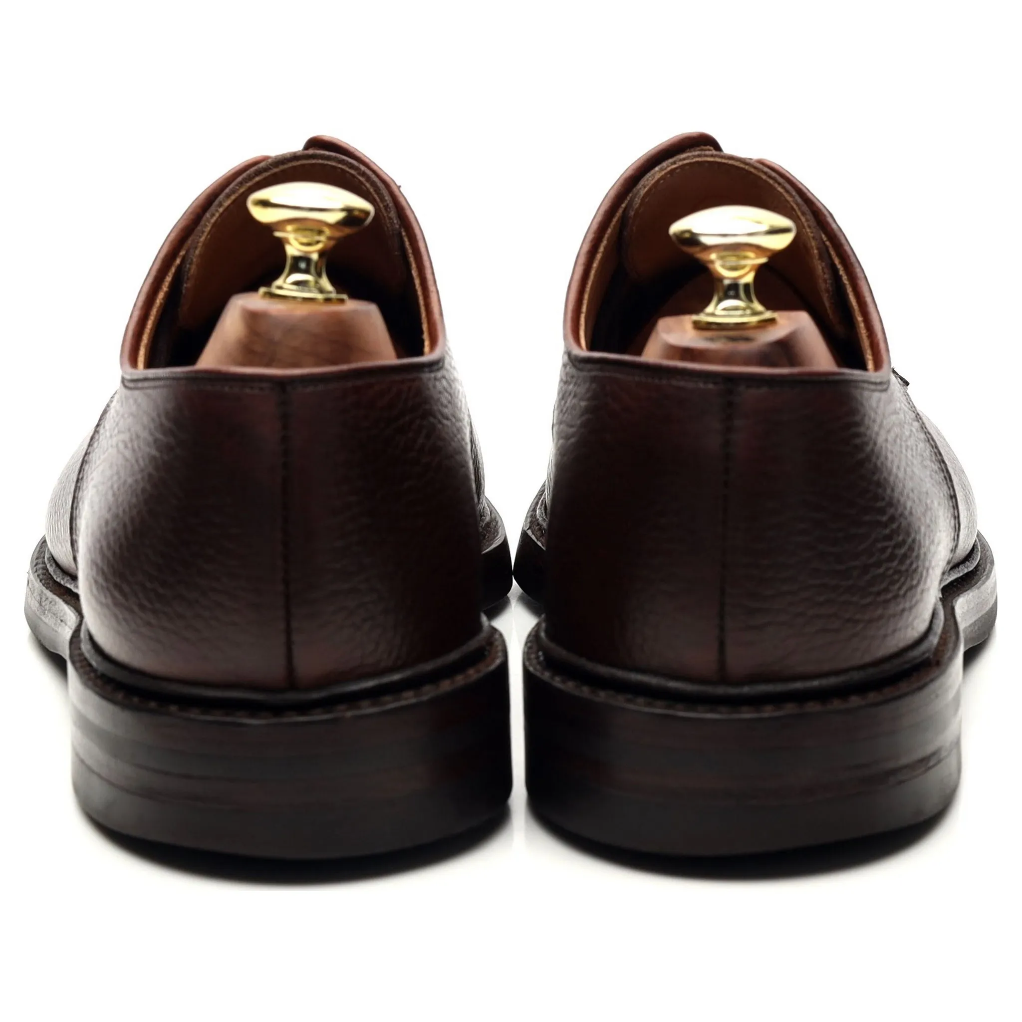 'Ashdown' Dark Brown Leather Derby UK 7.5 E