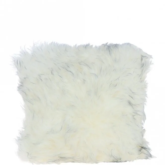 Ashwood Sheepskin Cushion Grey Mist