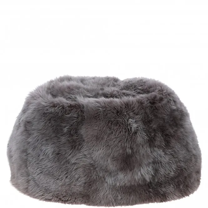 Ashwood Sheepskin Longwool Bean Bag Mink