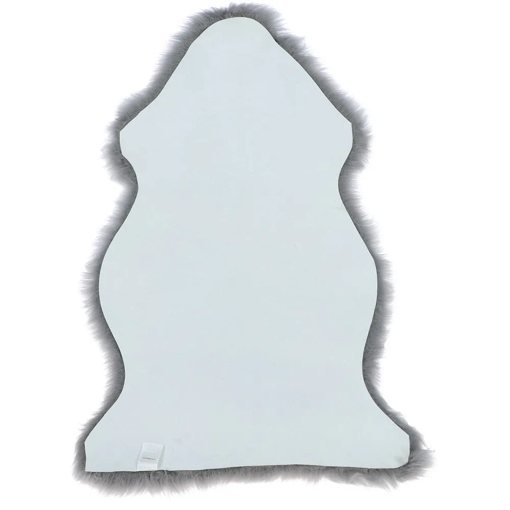 Ashwood Single Australian Sheepskin Rug Grey