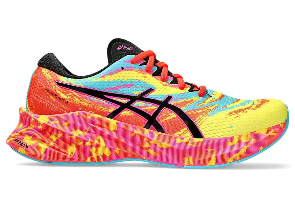 Asics Men's NOVABLAST 3 - AQUARIUM/VIBRANT YELLOW