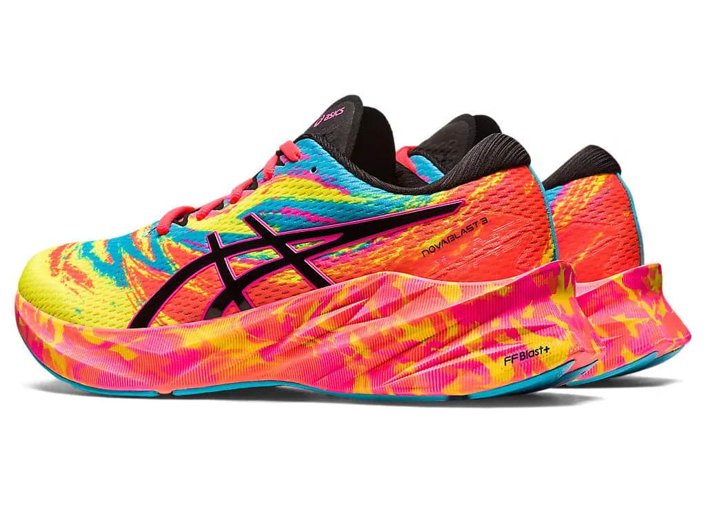 Asics Men's NOVABLAST 3 - AQUARIUM/VIBRANT YELLOW