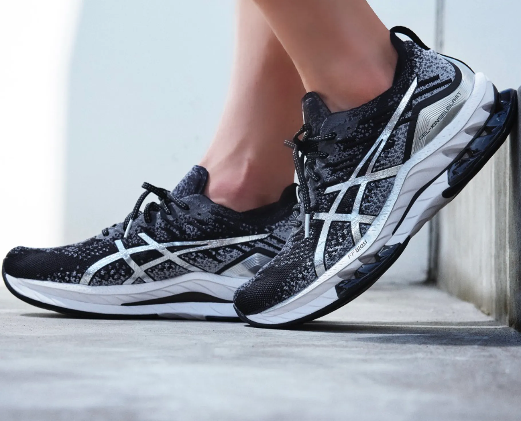 Asics Womens Gel Kinsei Blast Platinum  1012B329 020