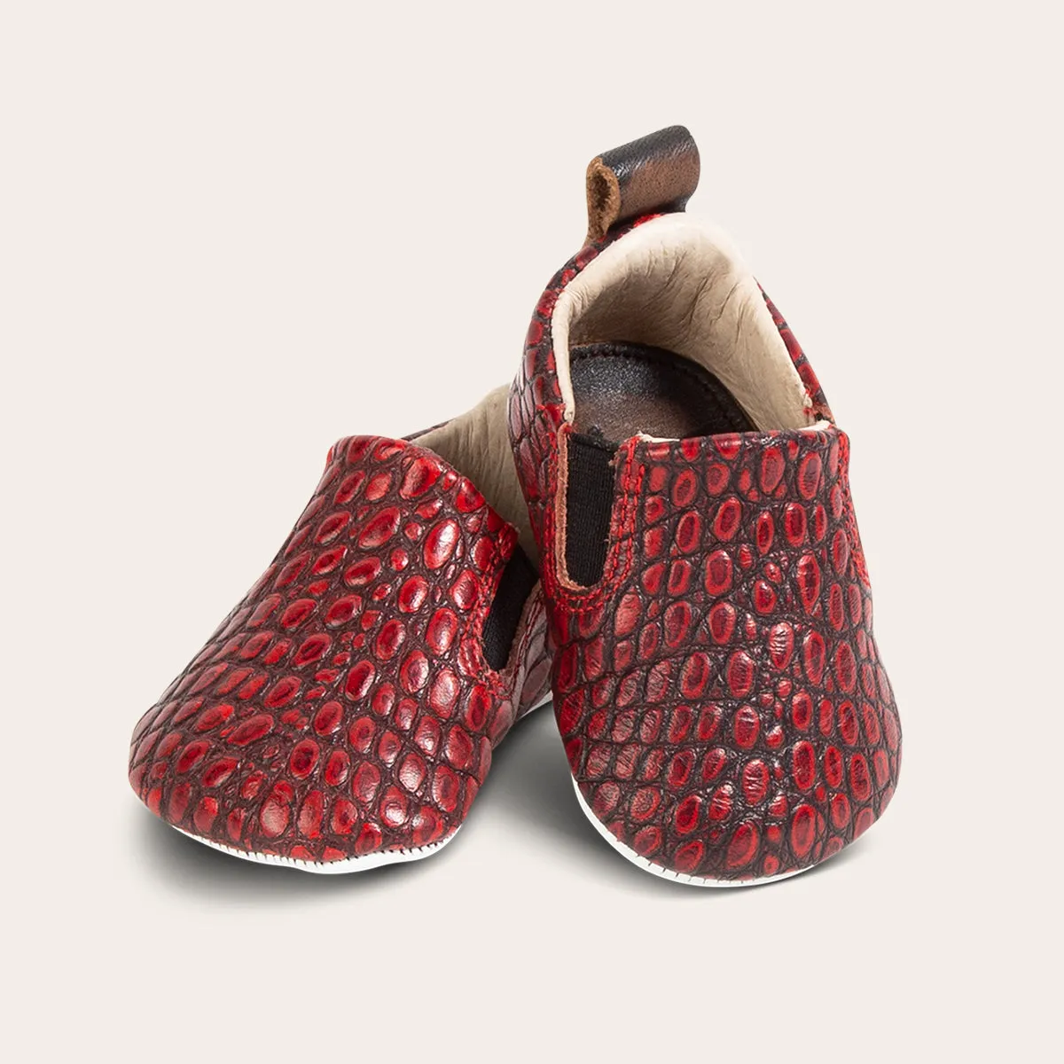 Baby kicks - Red croco