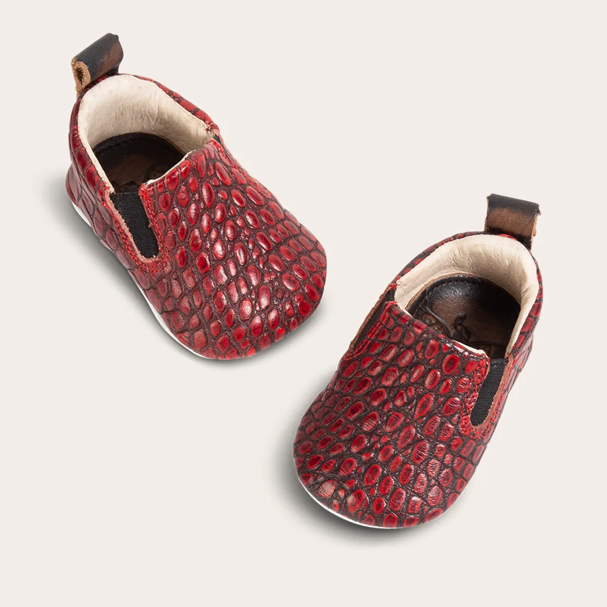 Baby kicks - Red croco