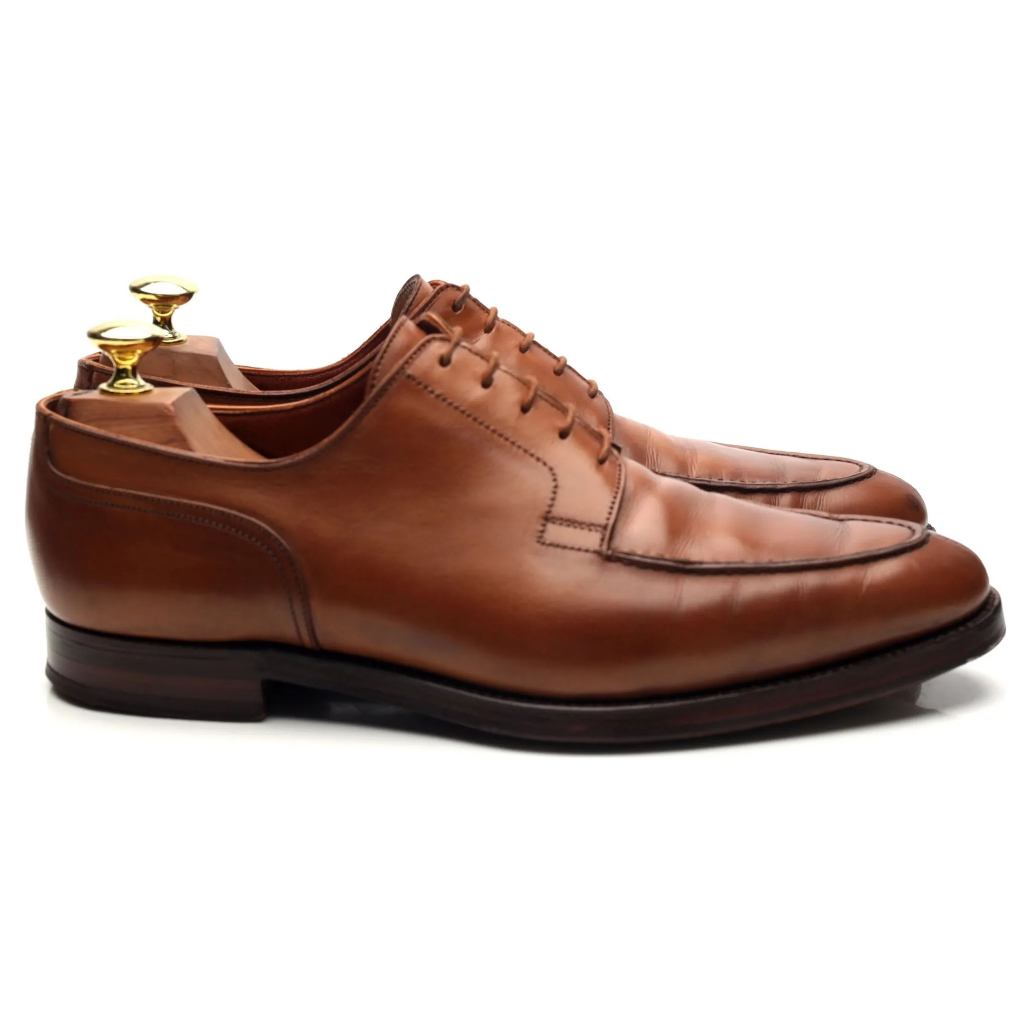 'Balfour' Tan Brown Leather Derby UK 7 E