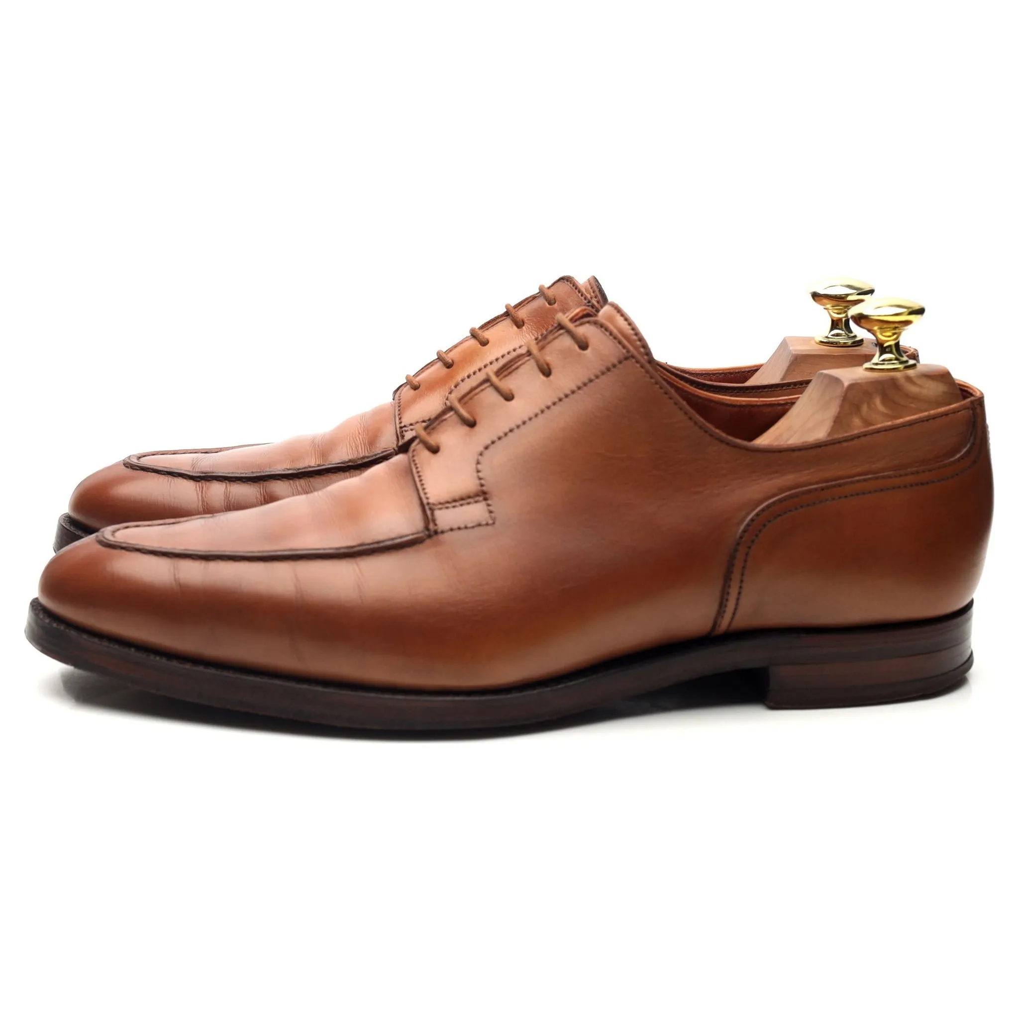 'Balfour' Tan Brown Leather Derby UK 7 E