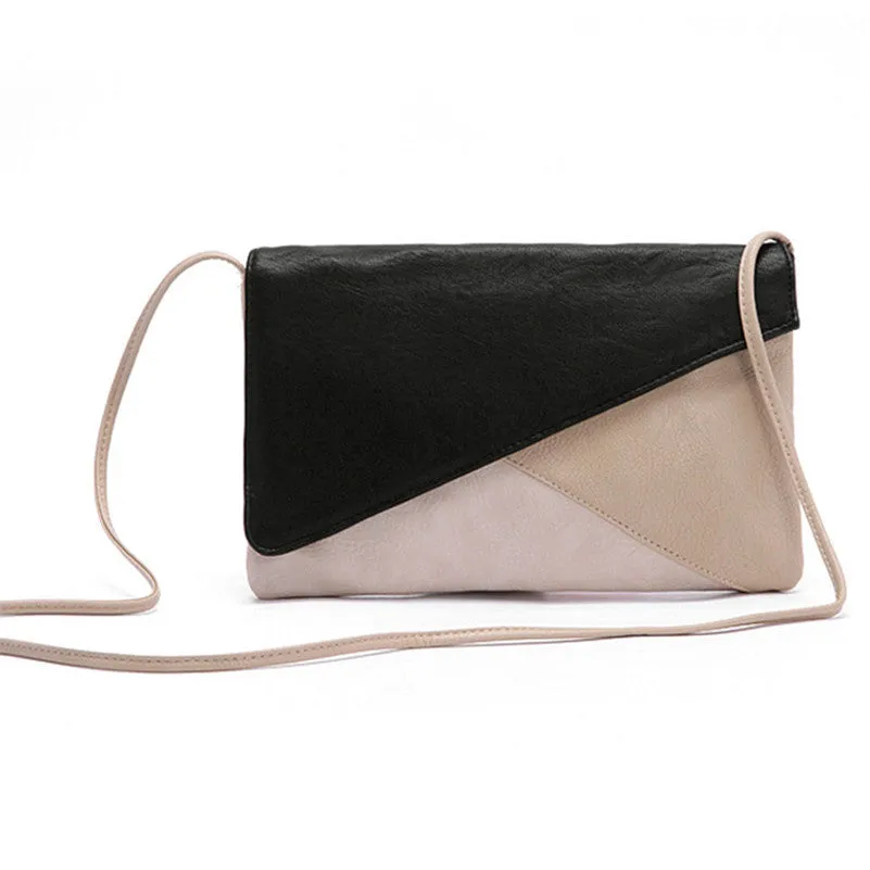 Best Sold Women Vintage Leather Envelope Shoulder Bag Crossbody Messenger Bags Clutch Hbags bolsa feminina