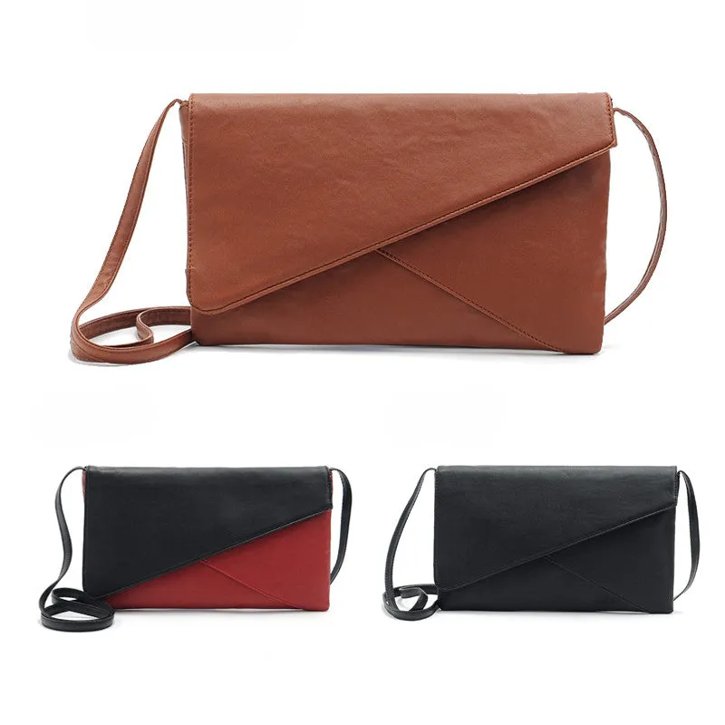 Best Sold Women Vintage Leather Envelope Shoulder Bag Crossbody Messenger Bags Clutch Hbags bolsa feminina