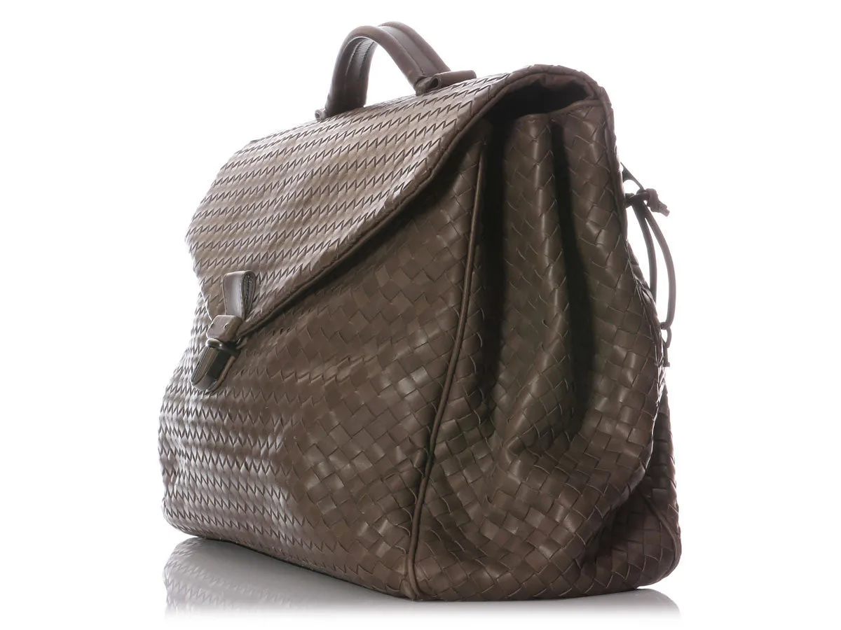 Bottega Veneta Clay Intrecciato Briefcase