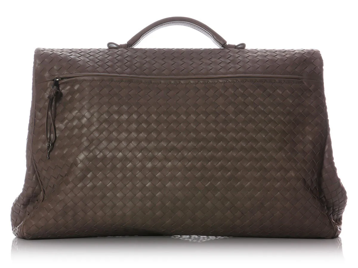 Bottega Veneta Clay Intrecciato Briefcase