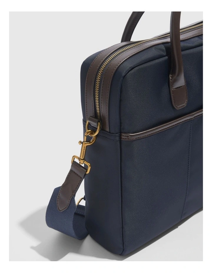 Brooklyn Briefcase in Navy