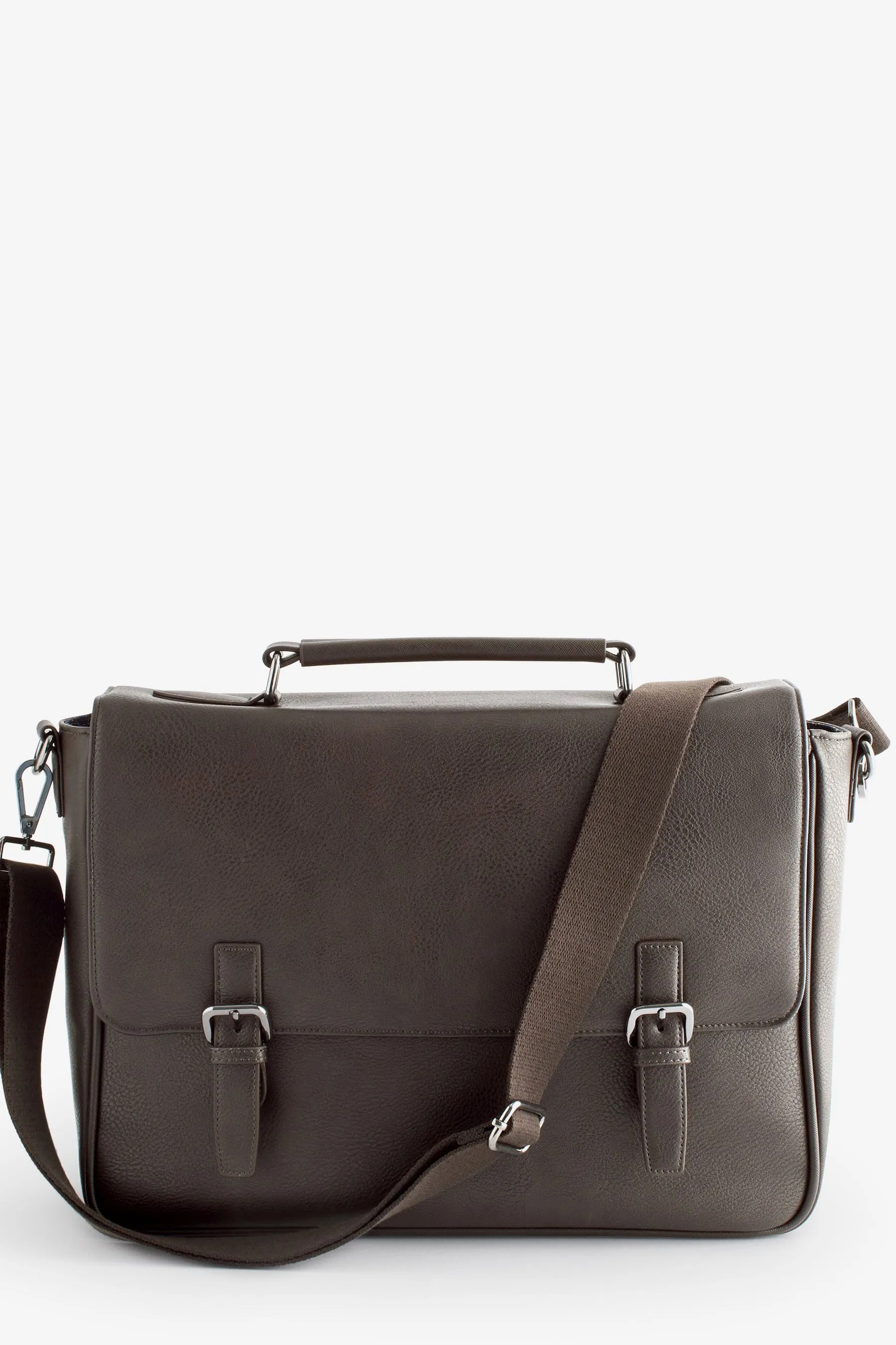 Brown Briefcase Messenger