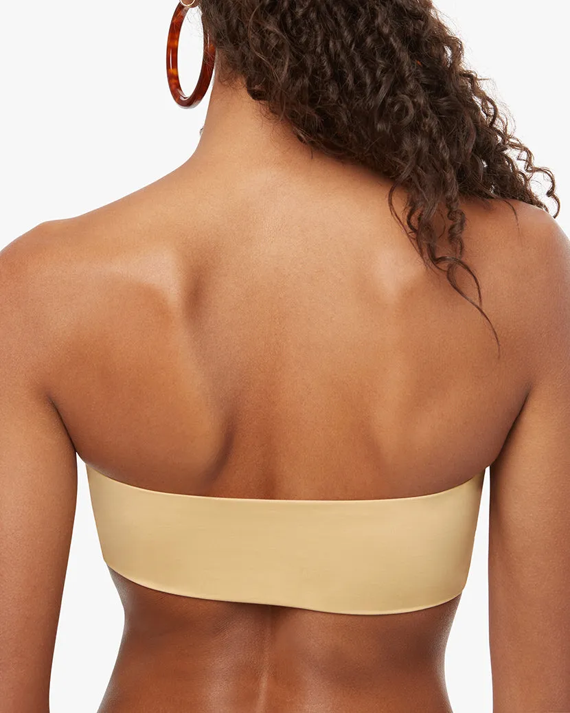 Buckle Bandeau Bikini Top | Desert