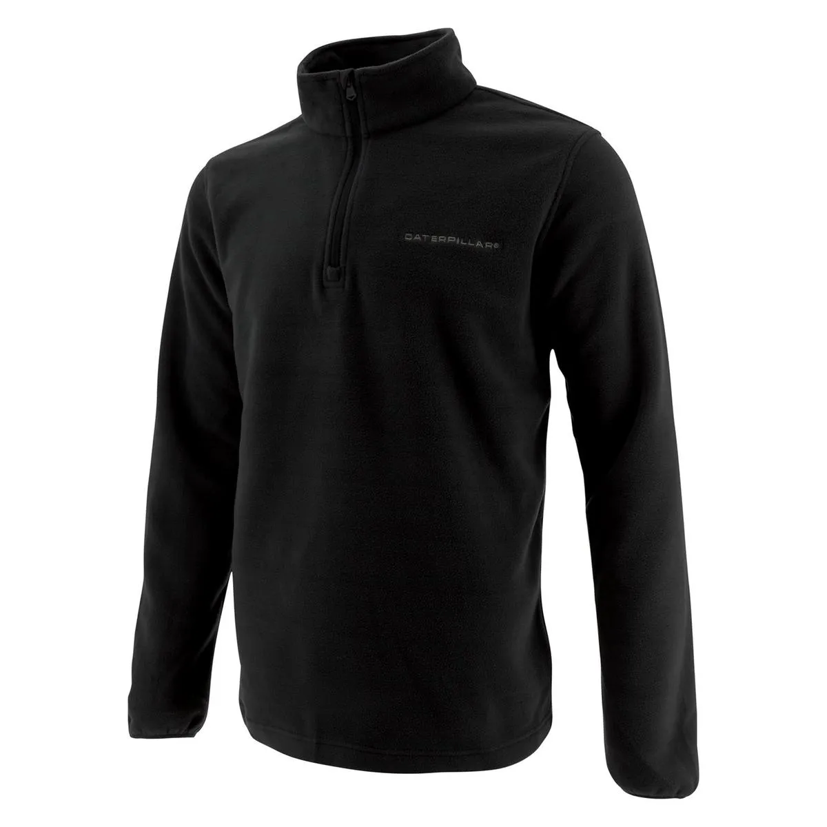 Caterpillar Microfleece Quarter Zip Black