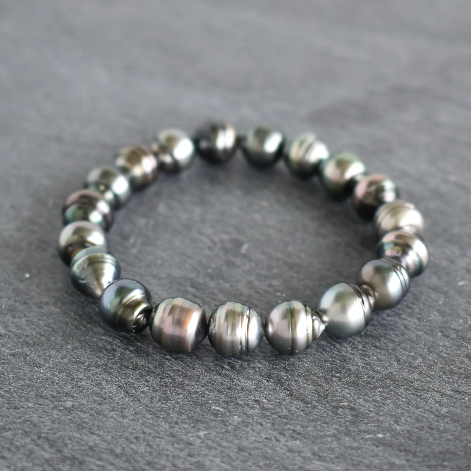 Circlé Tahitian Pearl Stretch Bracelet