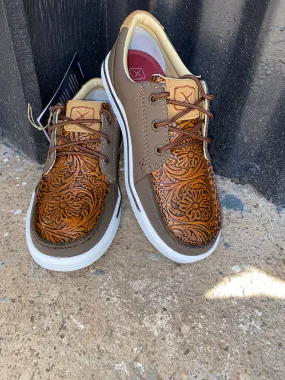 Cocoa & Tooled Brown-  Kicks