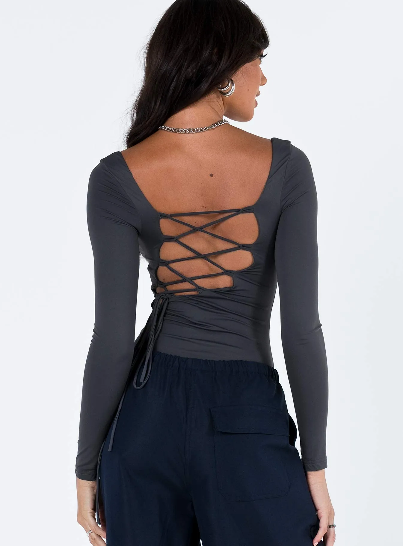 Corthay Bodysuit Grey