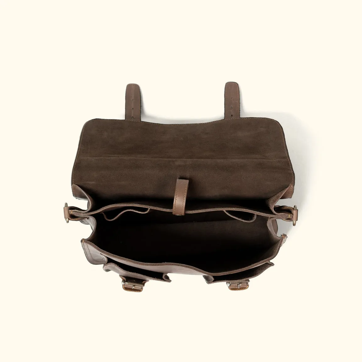 Denver Leather Briefcase | Dark Oak