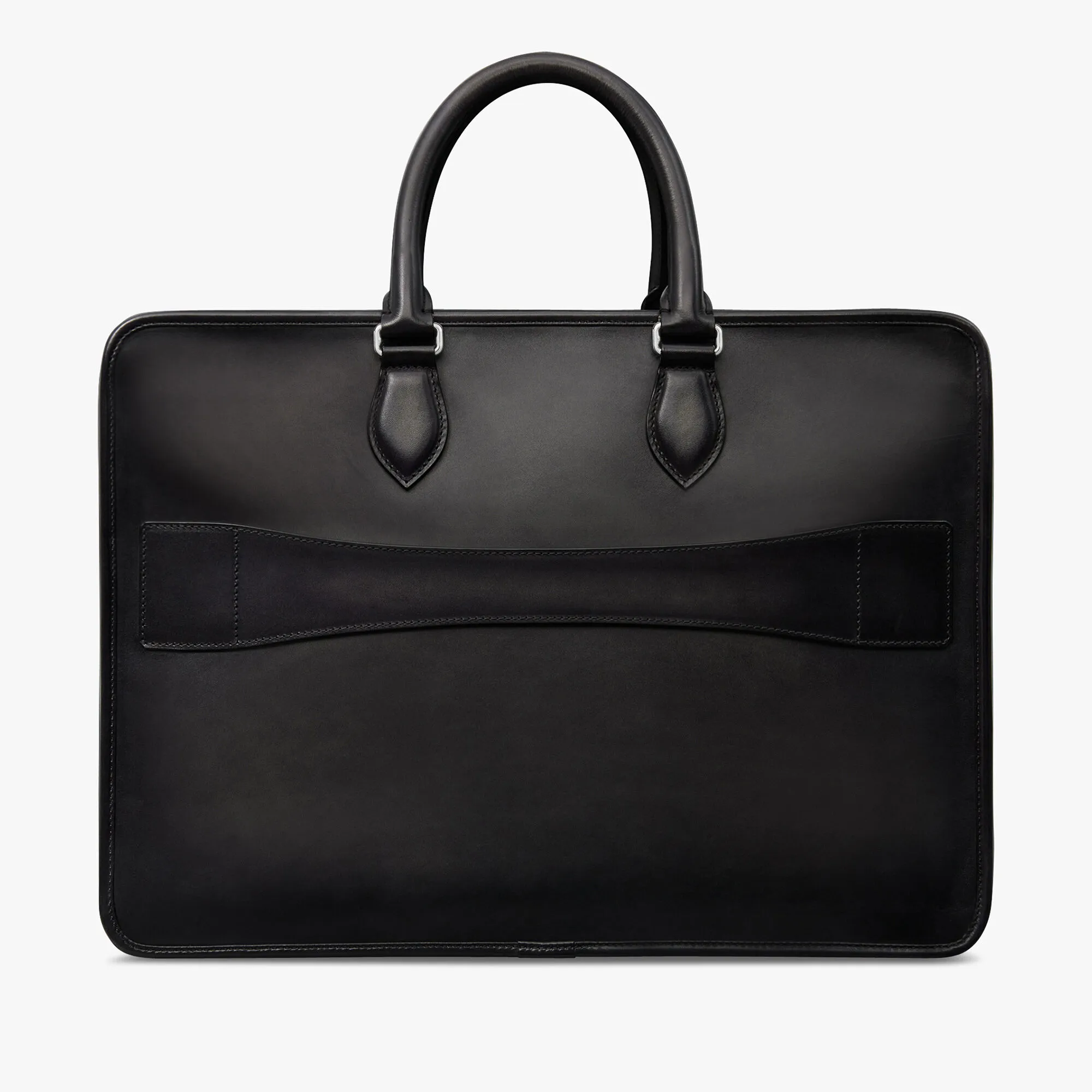 Deux Jours Leather Briefcase