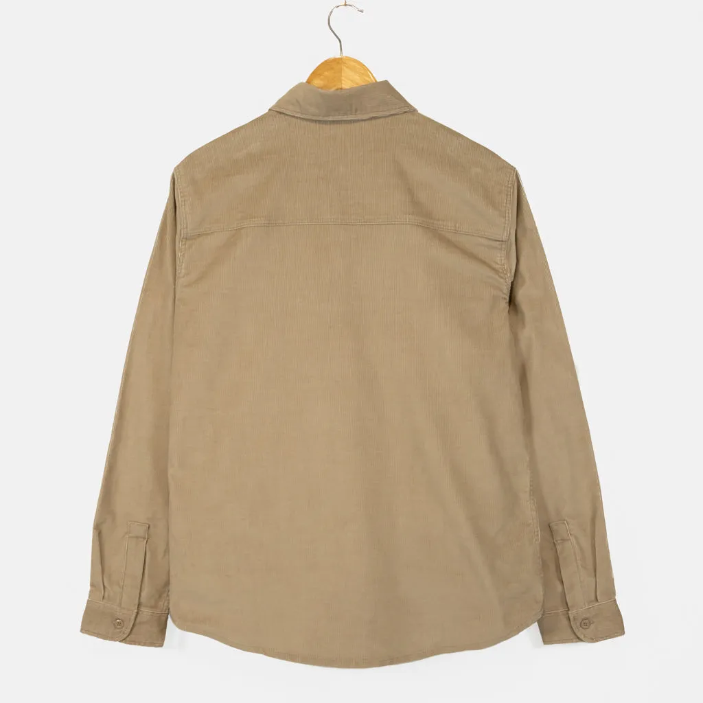 Dickies - Wilsonville Longsleeve Corduroy Shirt - Desert Sand