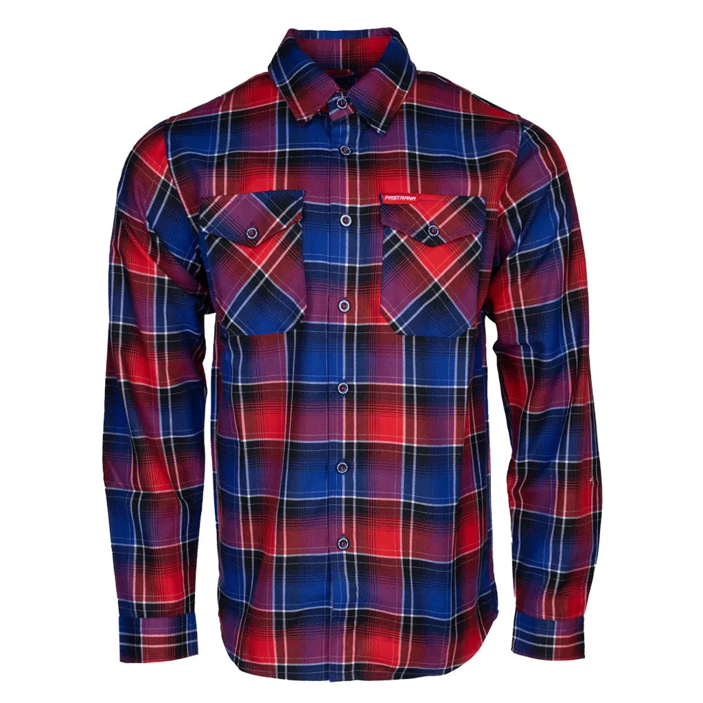 Dixxon - Travis Pastrana TP199 Blue/Red Flannel