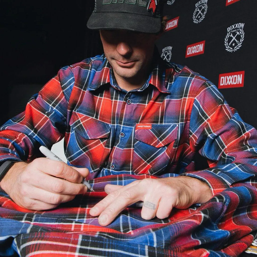 Dixxon - Travis Pastrana TP199 Blue/Red Flannel