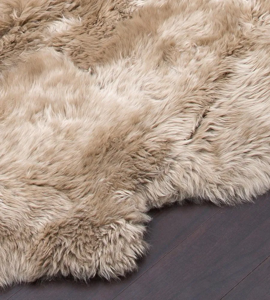 Double Taupe Sheepskin