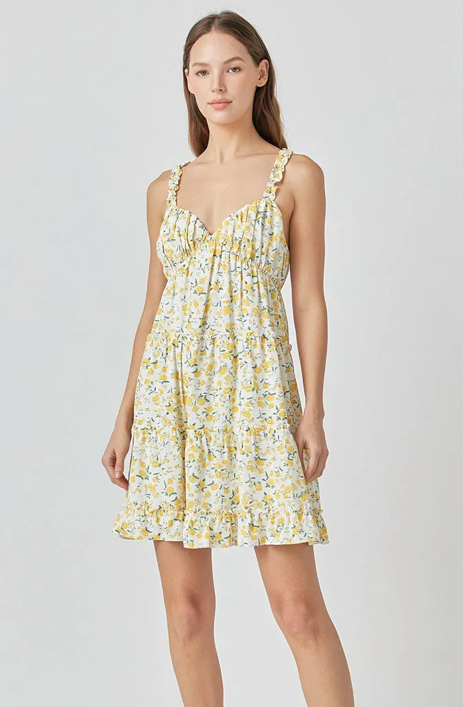 EASY LIKE SUNDAY MORNING FLORAL DRESS