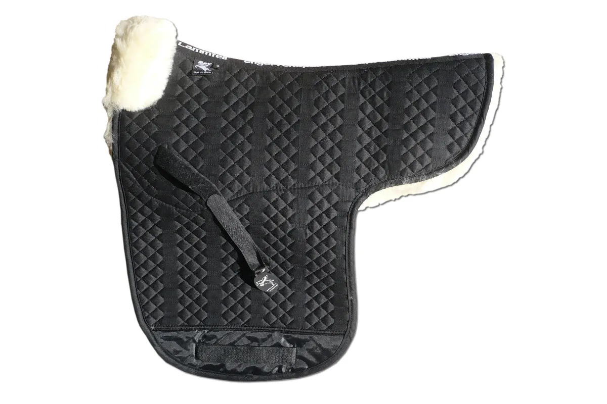 Engel Sheepskin GP Numnah – Half Lining & Pommel Roll