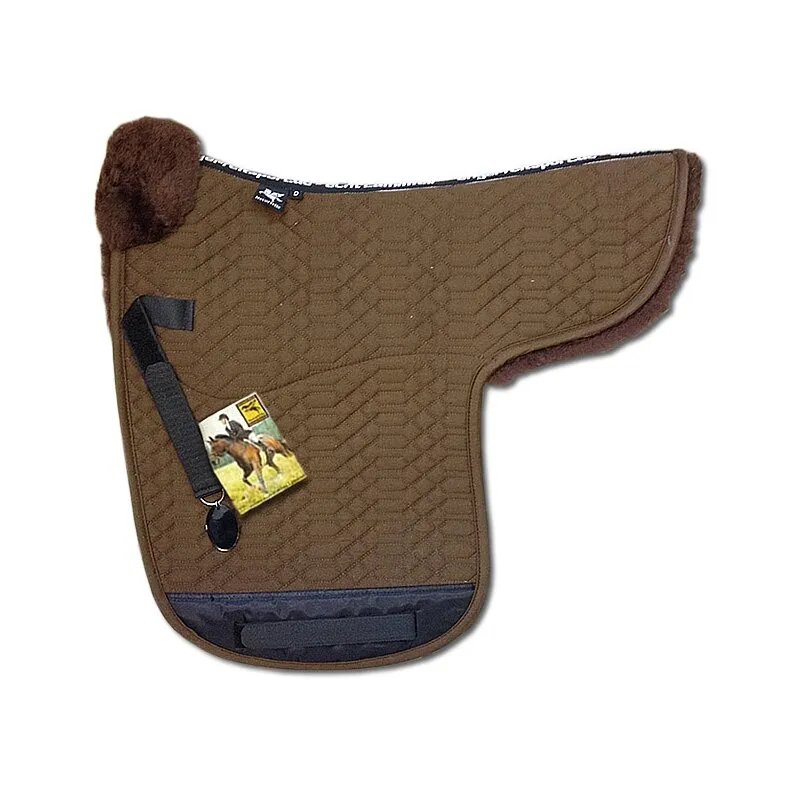 Engel Sheepskin GP Numnah – Half Lining & Pommel Roll