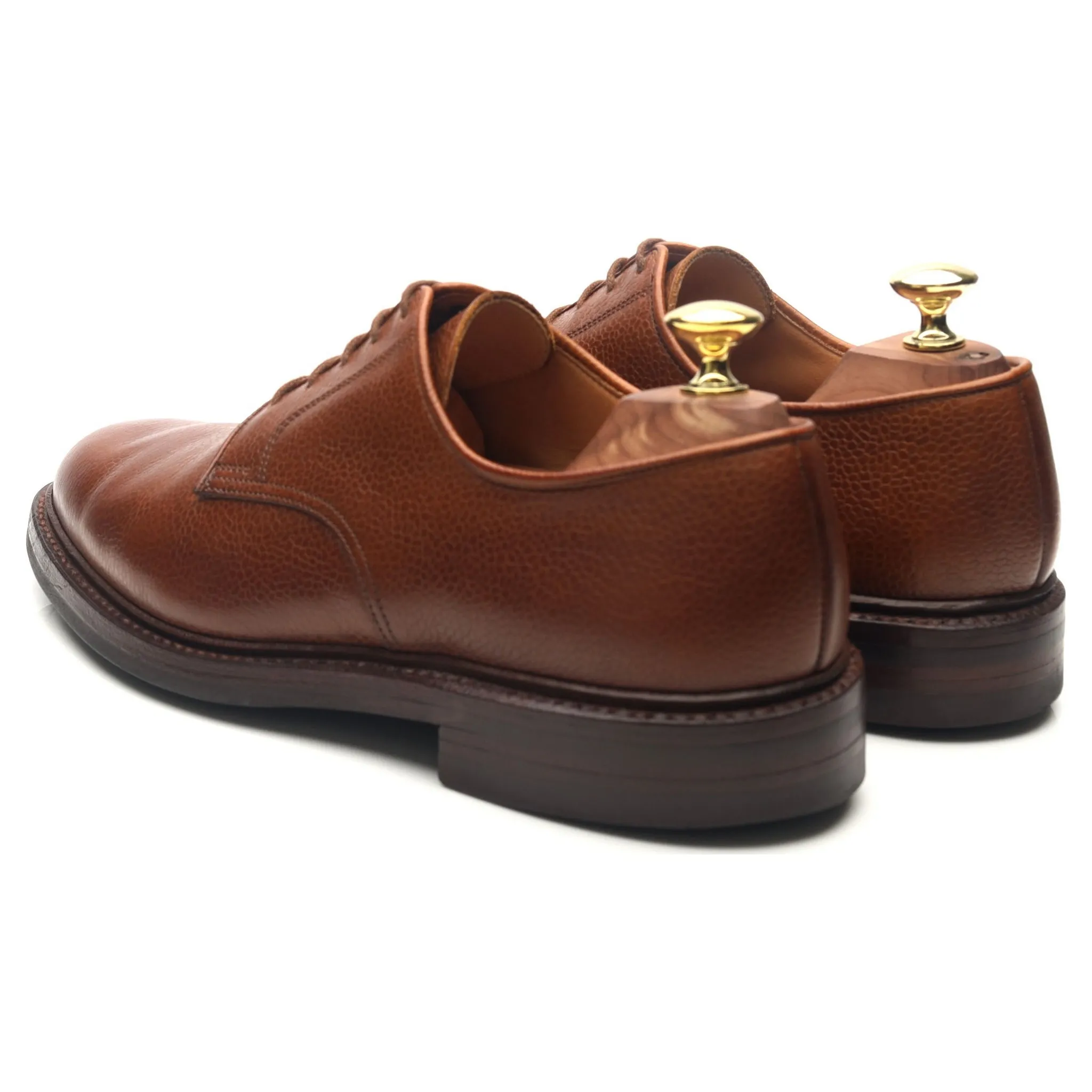 'Grasmere' Tan Brown Leather Derby UK 7 E