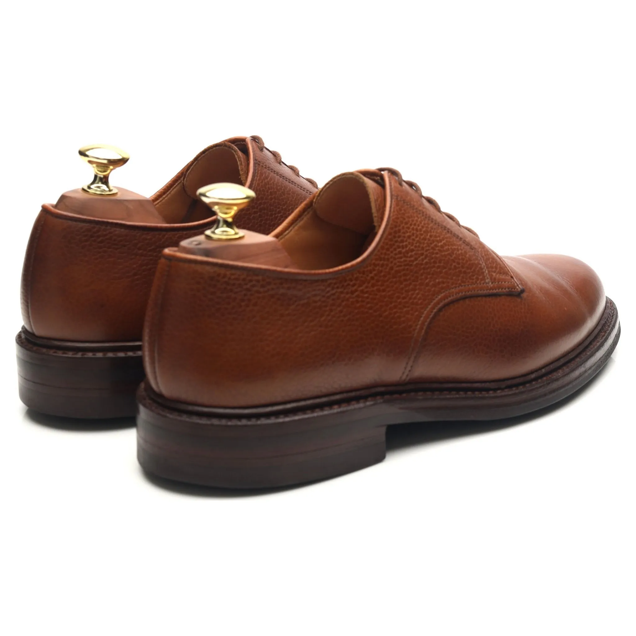 'Grasmere' Tan Brown Leather Derby UK 7 E