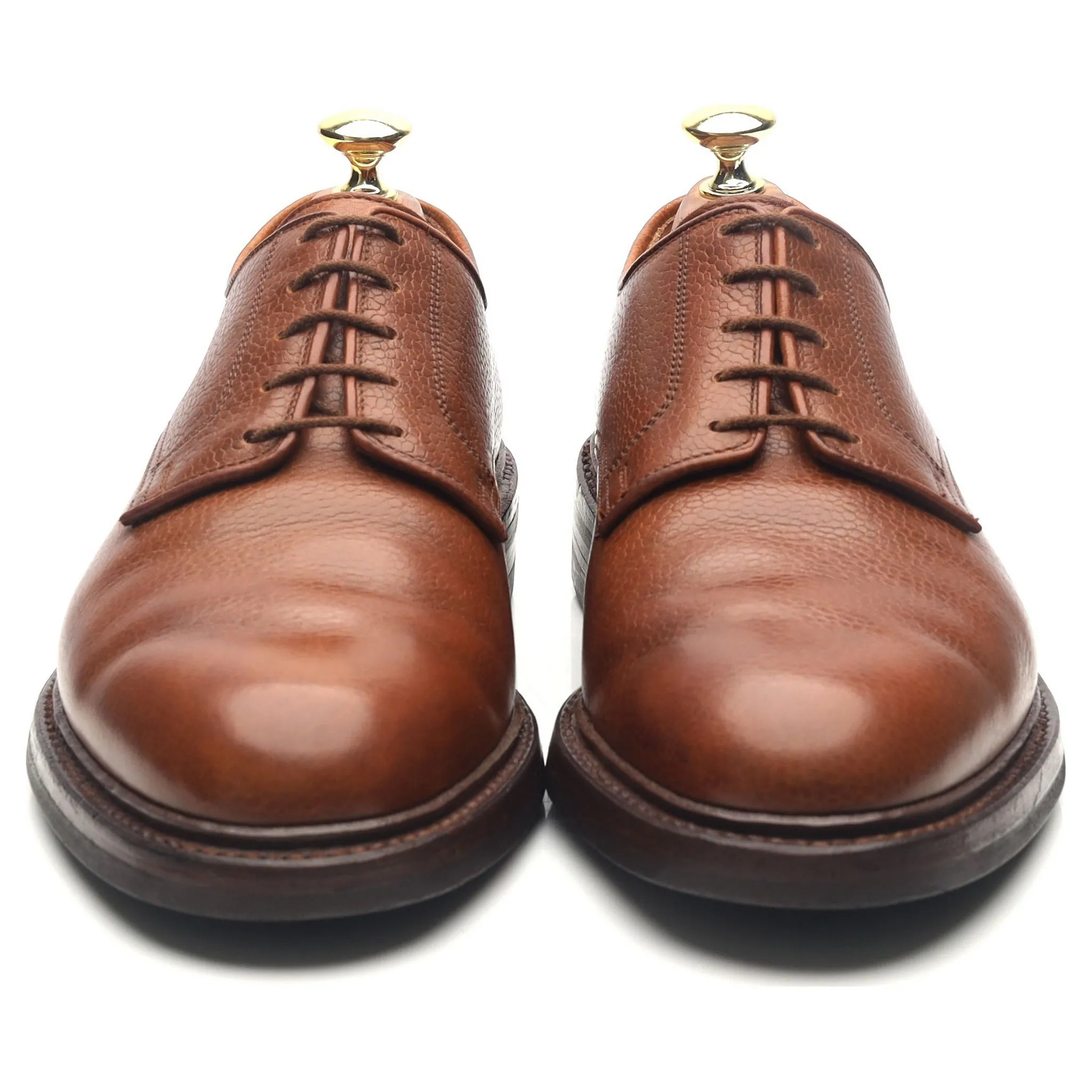 'Grasmere' Tan Brown Leather Derby UK 7 E