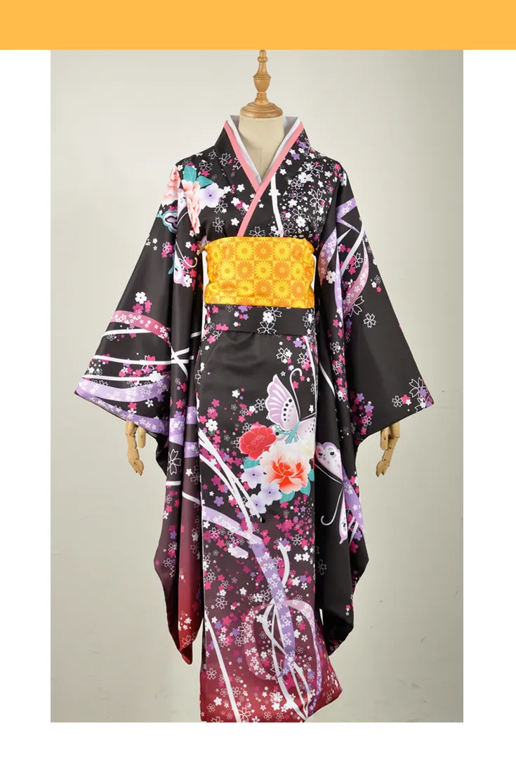 Hell Girl Ai Emma Kimono Cosplay Costume