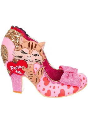 Irregular Choice Smitten Kittens Cat Pumps Pink