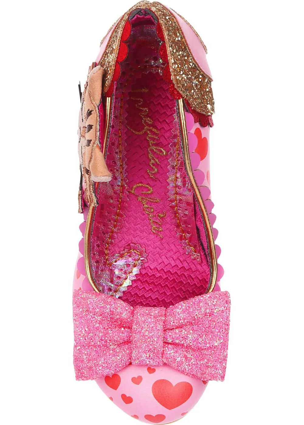 Irregular Choice Smitten Kittens Cat Pumps Pink