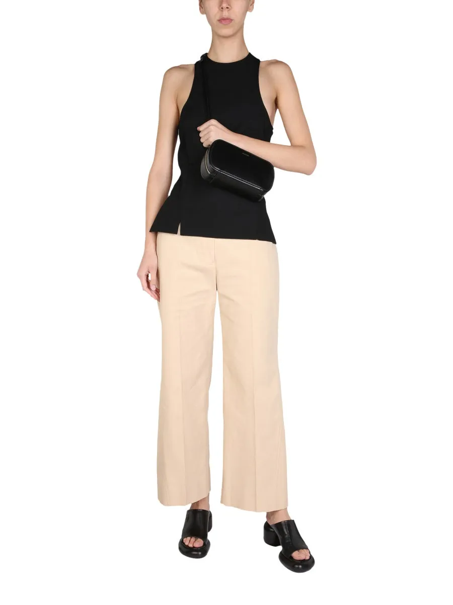 Jil Sander Rear-Tie Sleeveless Top