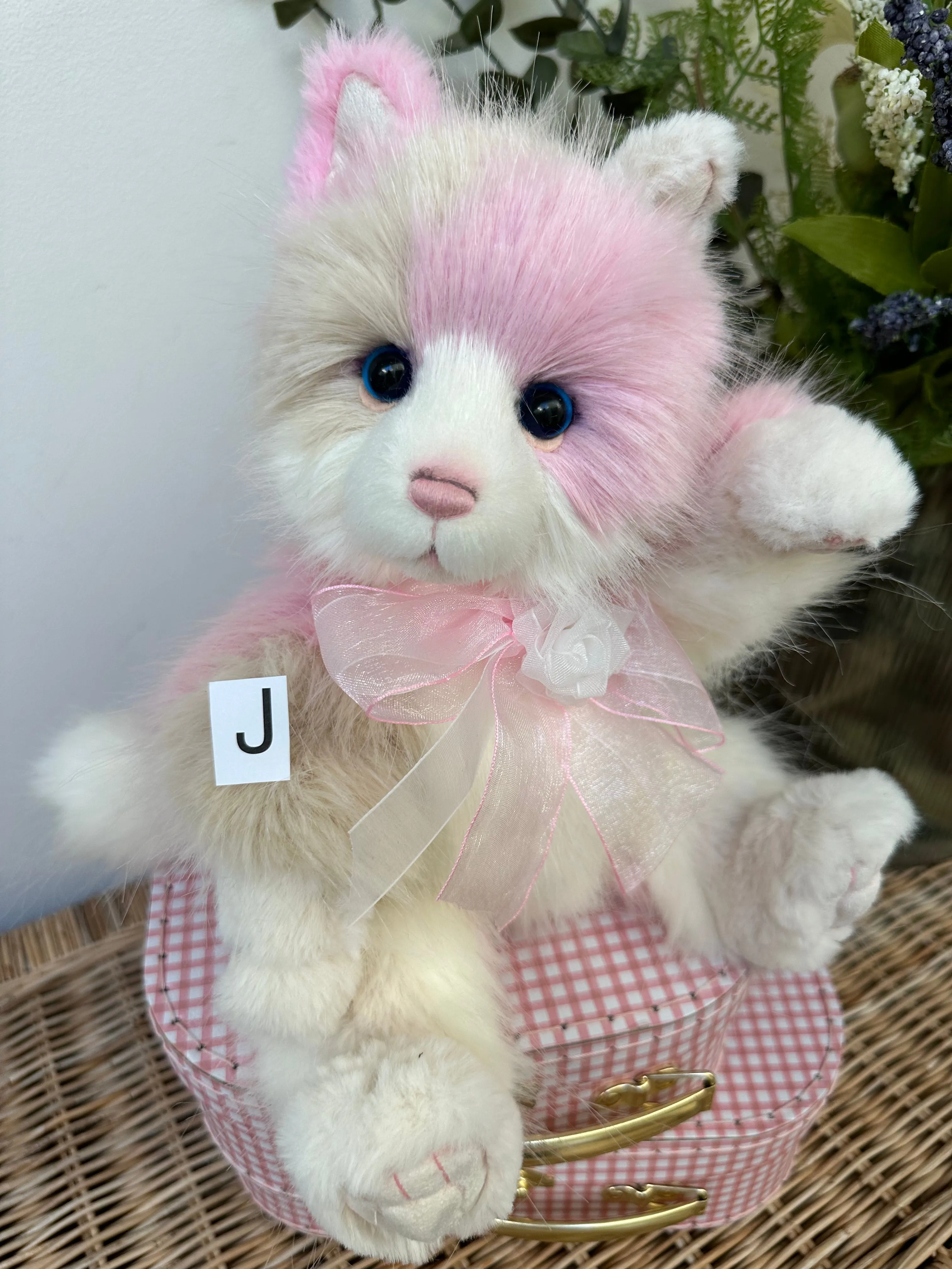 Kitty Kat Charlie Bears Secrets Collection Plush Kitten Cat