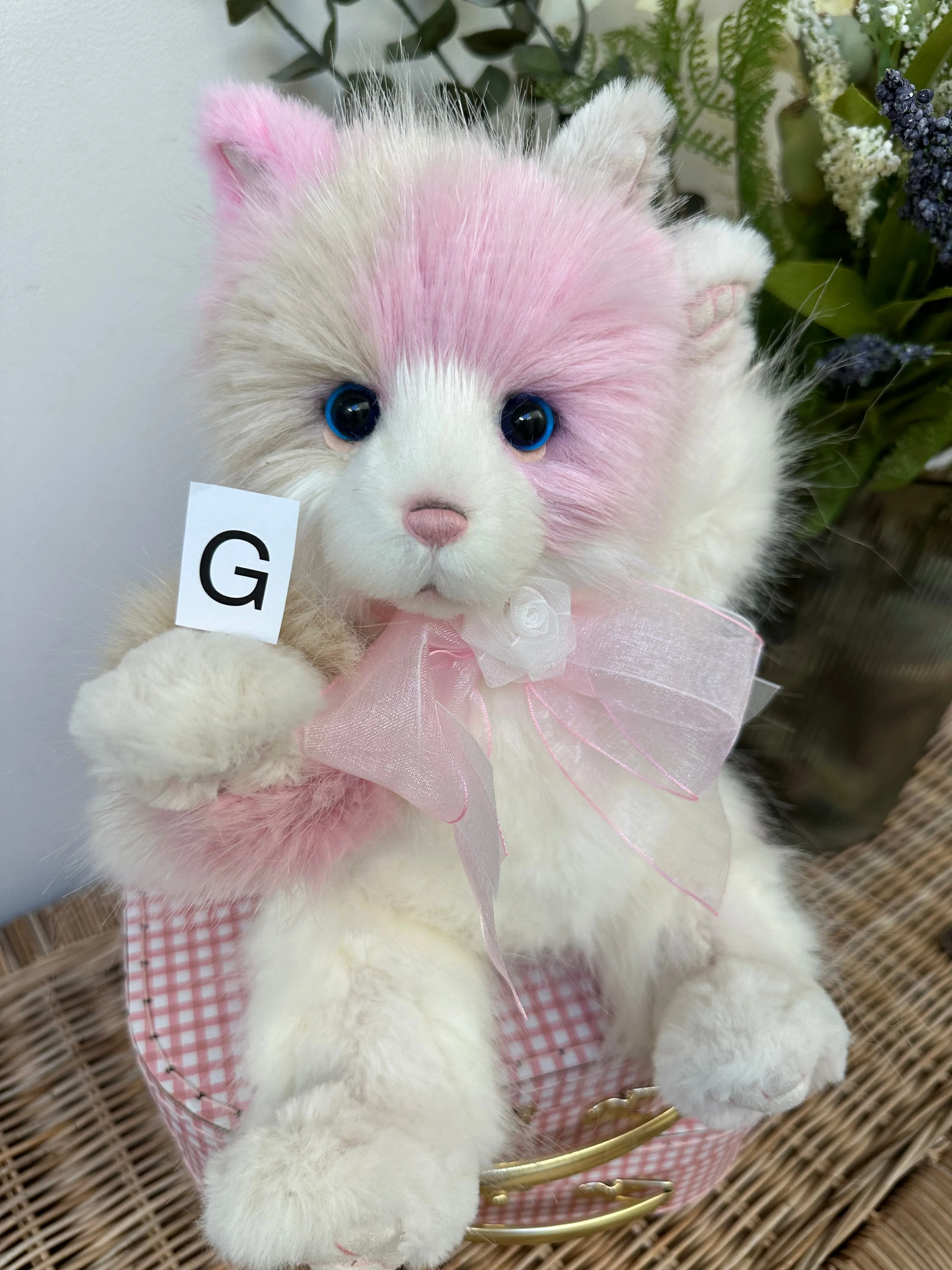 Kitty Kat Charlie Bears Secrets Collection Plush Kitten Cat